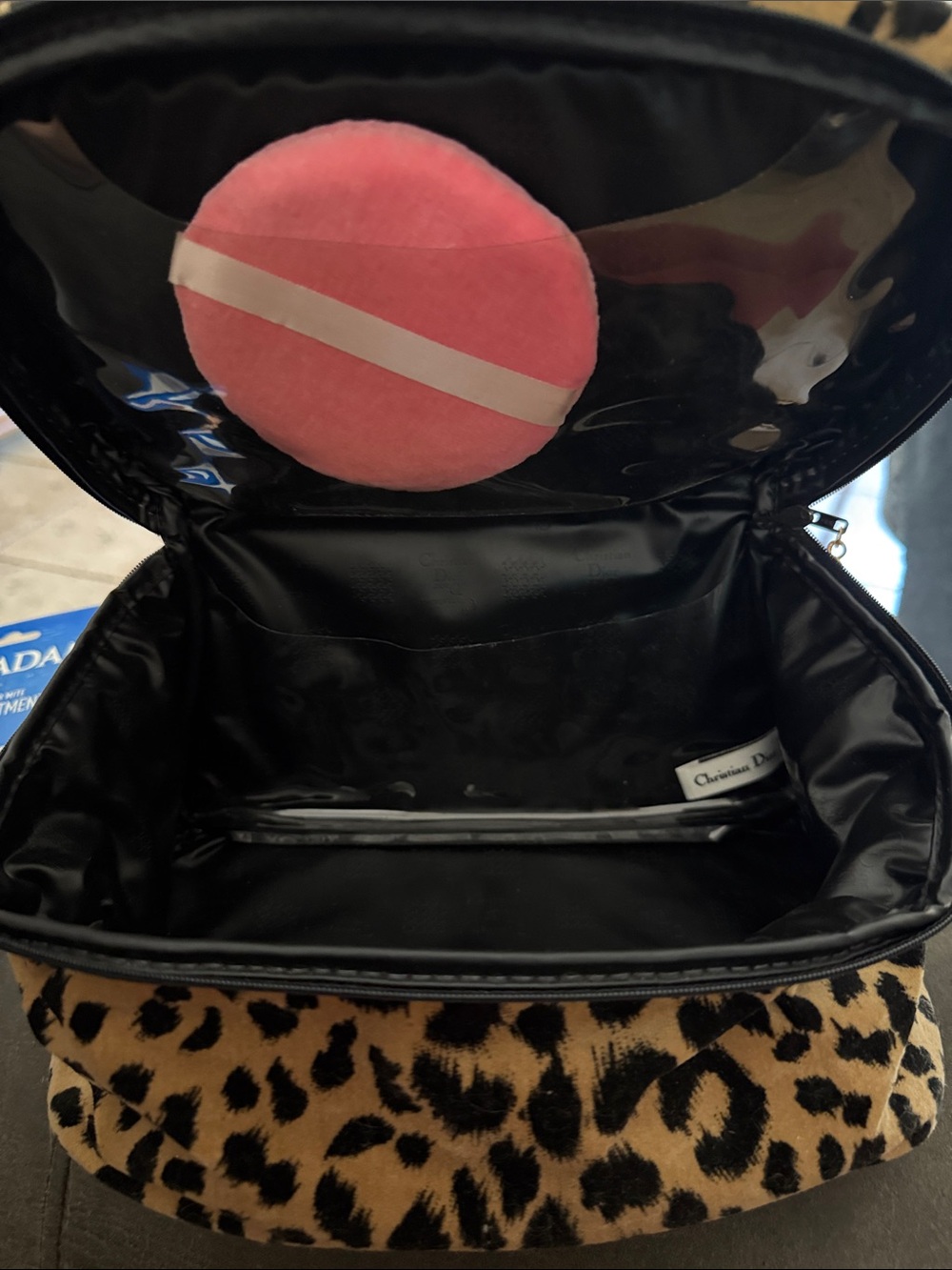 VINTAGE LIKE NEW , DIOR New Old Stock" (NOS) Vanity Train Case Set. - Picture 5 of 9
